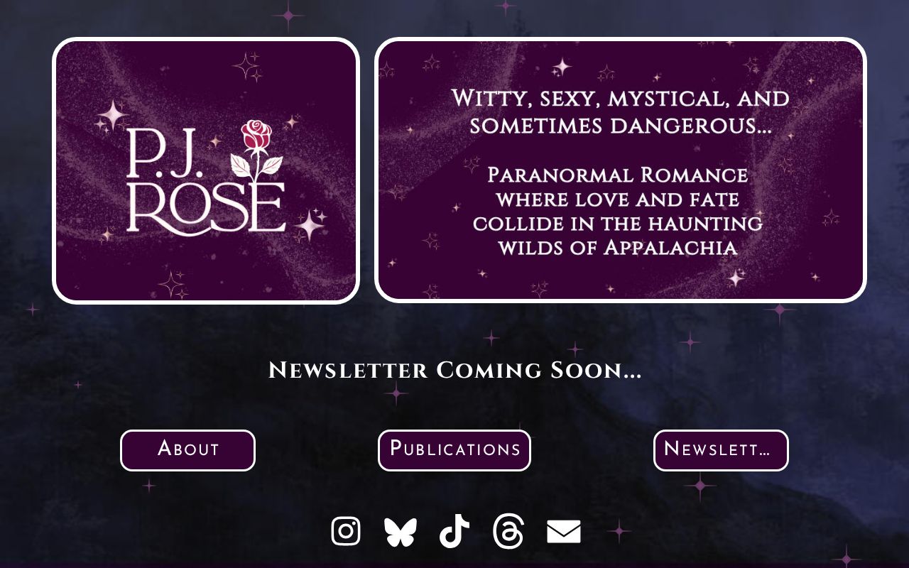 Author PJ Rose